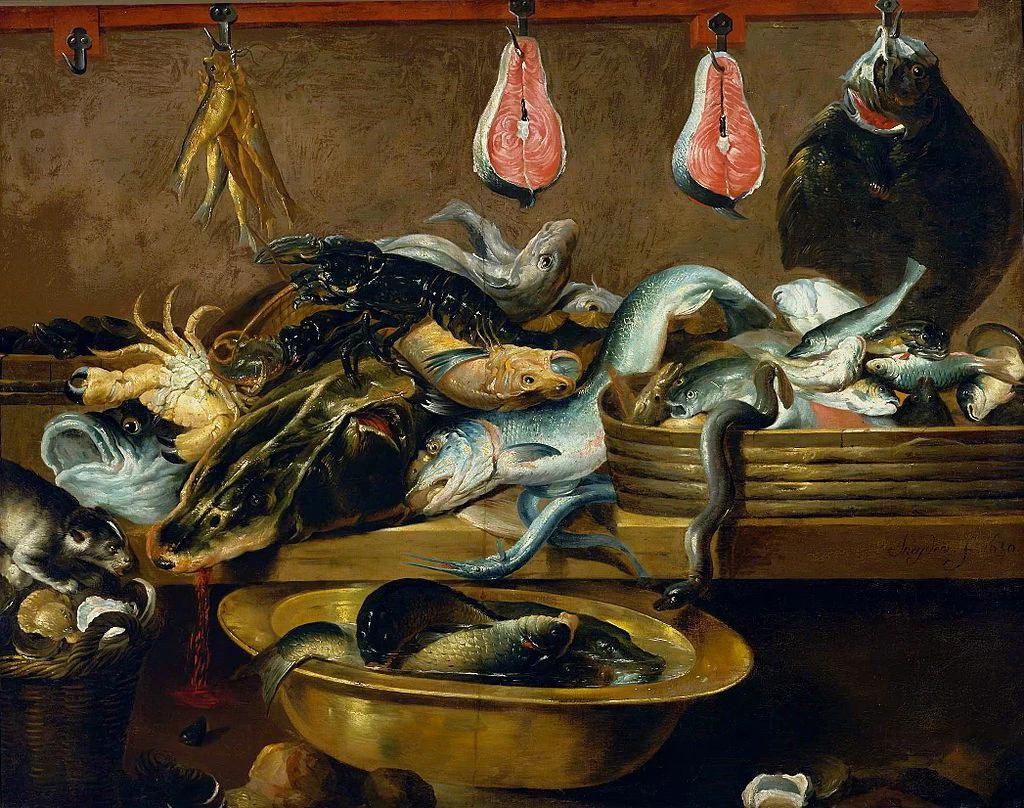 Natura morta con pesci - National Museum in Warsaw